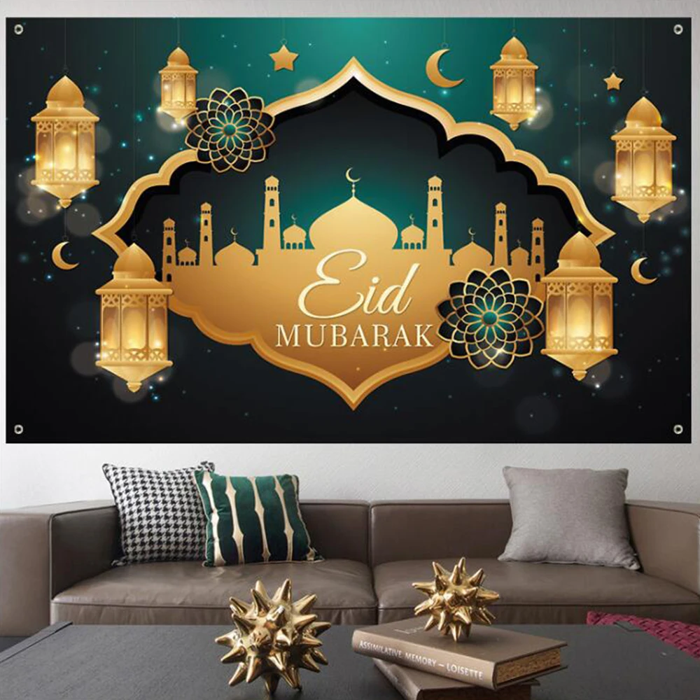 Eid Mubarak Background Ramadan Kareem Festival Party Decoration Family Shoot Celebration Photocall Kid Photo Backdrop
Eid Mubarak Background Ramadan Kareem Festival Party Decoration Family Shoot Celebration Photocall Kid Photo Backdrop