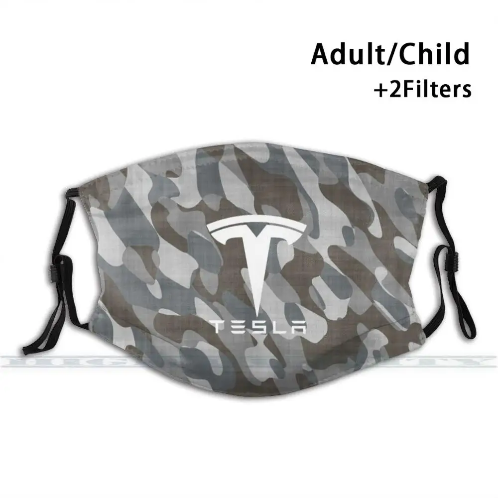 Tesla Camo Stickers Dustproof Non-Disposable Mouth Face Mask Pm2.5 Filters For Child Adult Roccoyou Urban Tesla Space Spacex
Tesla Camo Stickers Dustproof Non-Disposable Mouth Face Mask Pm2.5 Filters For Child Adult Roccoyou Urban Tesla Space Spacex