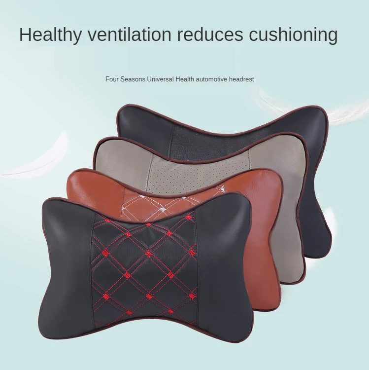 Car Neck Pillows Pu Leather head support protector black/red universal headrest backrest cushion easy install and clean
Car Neck Pillows Pu Leather head support protector black/red universal headrest backrest cushion easy install and clean