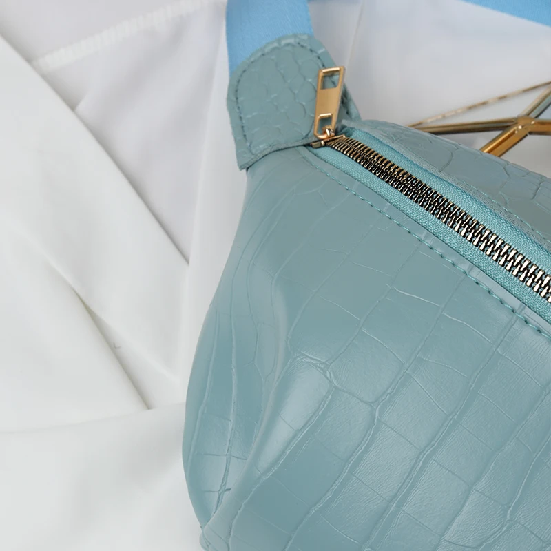 Женская сумка на пояс Jin Mantang нагрудная из искусственной кожи ярких цветов с