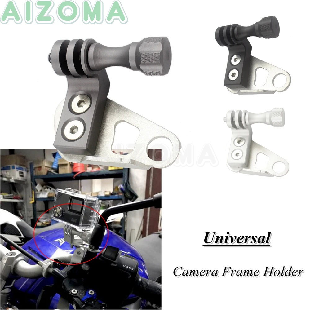 Крепление для камеры Gopro Hero на мотоцикле, универсальный кронштейн для экшн-камеры Kawasaki, Suzuki, Yamaha, Honda, держатель для камеры
Крепление для камеры Gopro Hero на мотоцикле, универсальный кронштейн для экшн-камеры Kawasaki, Suzuki, Yamaha, Honda, держатель для камеры