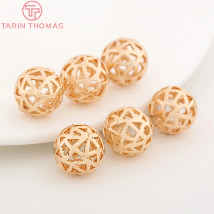 6PCS 10MM 24K Champagne Gold Color Plated Brass Round Spacer Beads Bracelet Beads High Quality Diy Jewelry Accessories
6PCS 10MM 24K Champagne Gold Color Plated Brass Round Spacer Beads Bracelet Beads High Quality Diy Jewelry Accessories