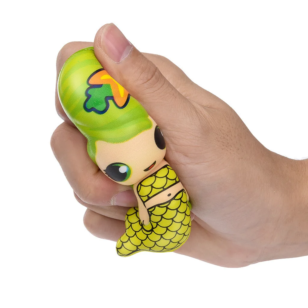4pcs Squishy Toy Kawaii Adorable Mermaid Toy Slow Rising Cream Scented Stress Relief Squirrel Swipes Anti-stress For Kid E1 
4pcs Squishy Toy Kawaii Adorable Mermaid Toy Slow Rising Cream Scented Stress Relief Squirrel Swipes Anti-stress For Kid E1