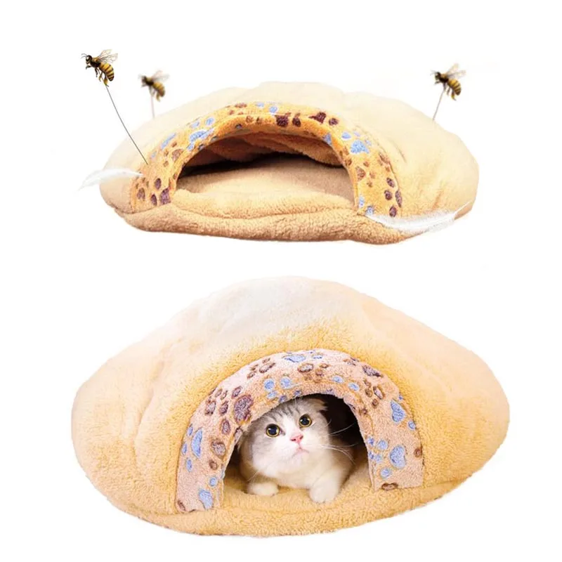 Super Soft Pet Cat Bed Comfortable Cat House Warm Coral Fleece Bed Small Medium Large Cats Dogs Durable Washable Pets Supplies
Super Soft Pet Cat Bed Comfortable Cat House Warm Coral Fleece Bed Small Medium Large Cats Dogs Durable Washable Pets Supplies