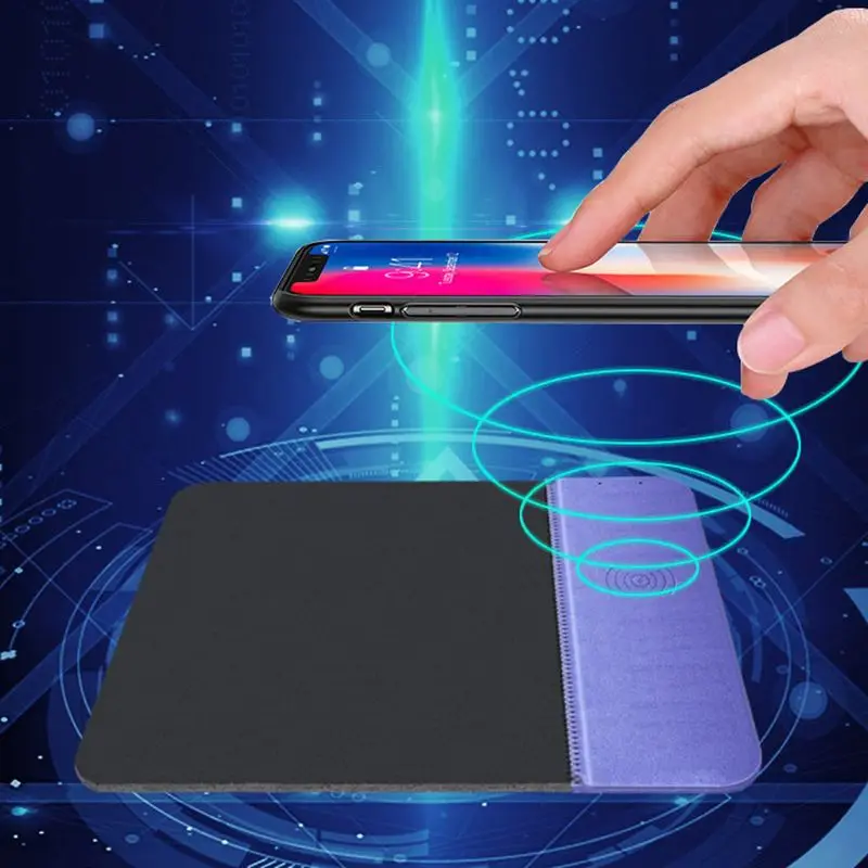 W3JB 2 in 1 mouse pad + wireless charger fast charging USB + micro mouse pad for iphone PC laptop 
W3JB 2 in 1 mouse pad + wireless charger fast charging USB + micro mouse pad for iphone PC laptop