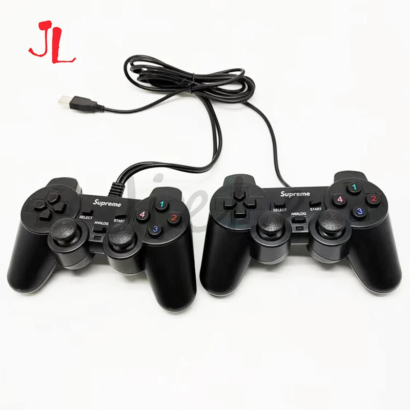 

USB Wired gamepad 2 speler joypad Voor Pandora box arcade versie familie versie en console bartop 3P 4P