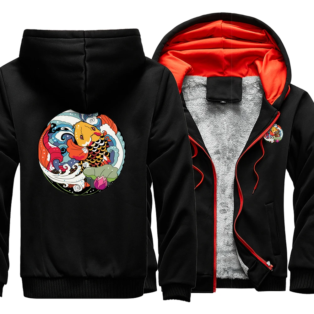 Толстовка мужская с забавным принтом карпа, свободная уличная одежда в стиле Харадзюку, утепленный кардиган, свитшот, личная одежда с карма...
Толстовка мужская с забавным принтом карпа, свободная уличная одежда в стиле Харадзюку, утепленный кардиган, свитшот, личная одежда с карма...