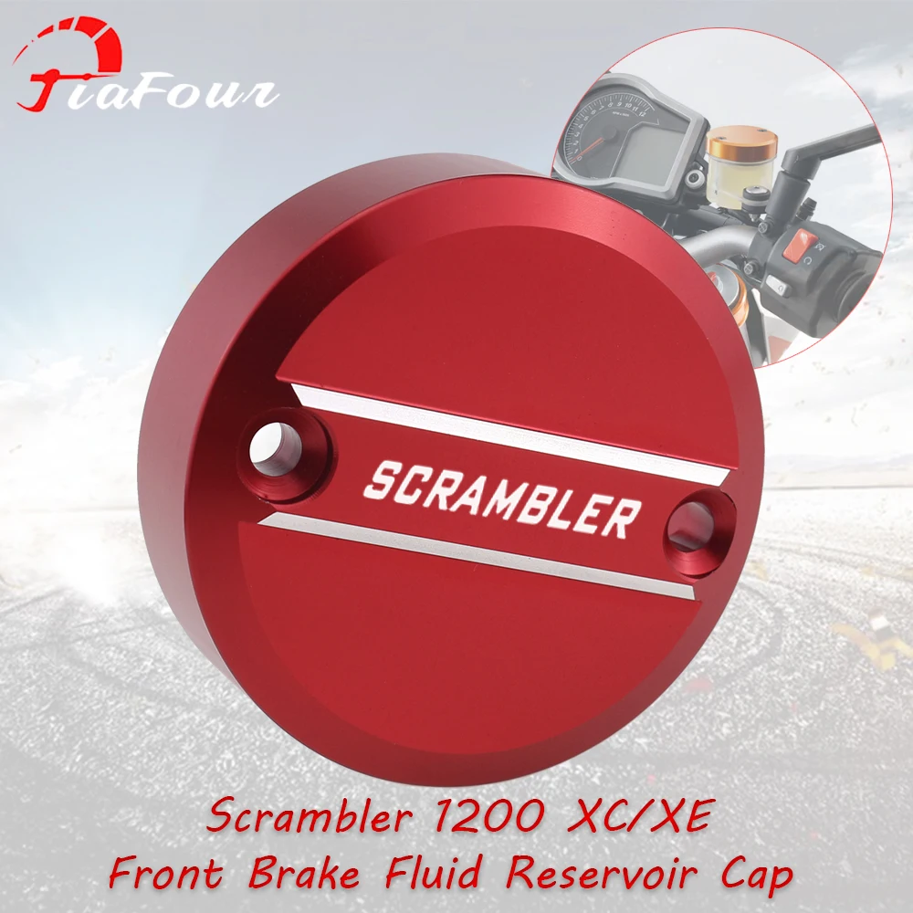 Fit Scrambler 1200 XC/XE Master Cylinder Cap For Street Scrambler 900 Thruxton 1200 1200R Front Brake Fluid Reservoir Cover
Fit Scrambler 1200 XC/XE Master Cylinder Cap For Street Scrambler 900 Thruxton 1200 1200R Front Brake Fluid Reservoir Cover