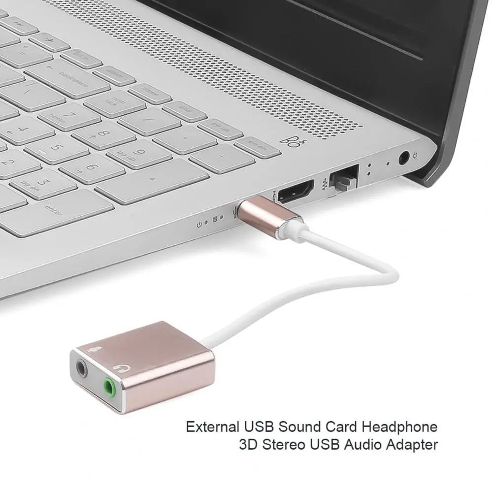 USB 7.1External Sound Card Type C USB to AUX Jack 3.5mm Earphone Adapter Audio Mic Sound Card Free Drive for Computer Laptop
USB 7.1External Sound Card Type C USB to AUX Jack 3.5mm Earphone Adapter Audio Mic Sound Card Free Drive for Computer Laptop