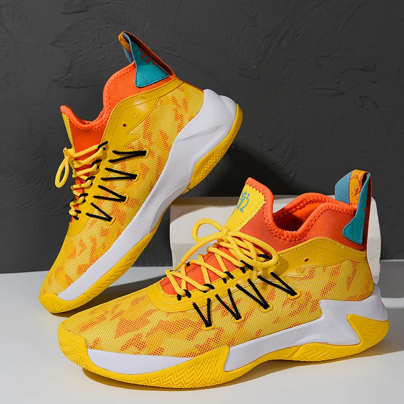 2021 Unisex Basketball Shoes Men High-top Sports Air Cushion Hombre Athletic Mens Shoes Women Comfortable Breathable Sneakers
2021 Unisex Basketball Shoes Men High-top Sports Air Cushion Hombre Athletic Mens Shoes Women Comfortable Breathable Sneakers
