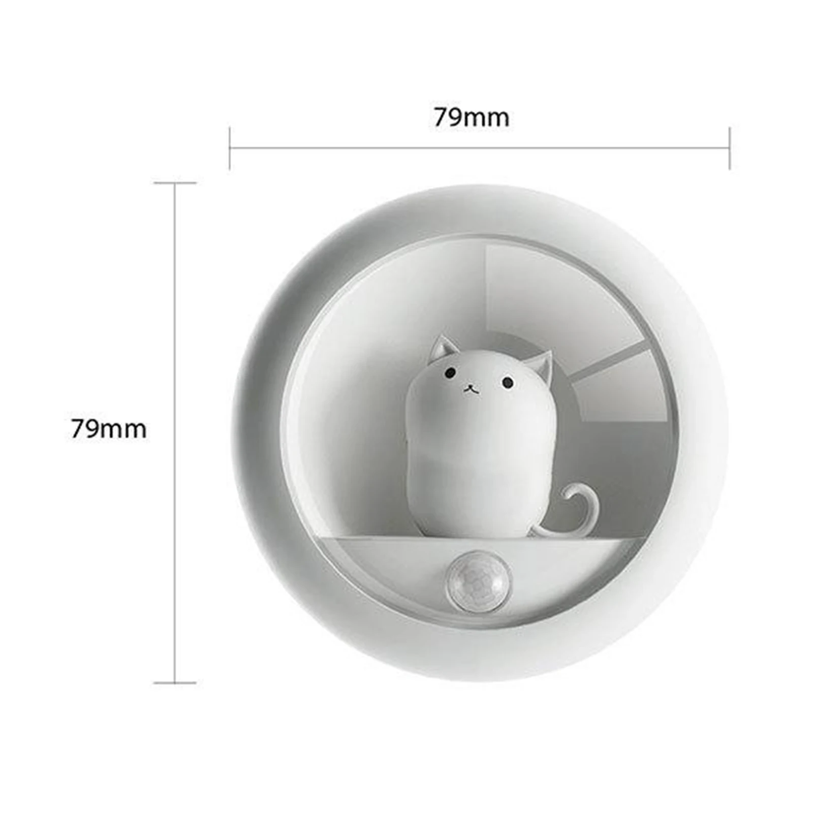 LED Cordless PIR Motion Sensor Stair Step Wall Light Indoor Cabinet Night Lamp 
LED Cordless PIR Motion Sensor Stair Step Wall Light Indoor Cabinet Night Lamp