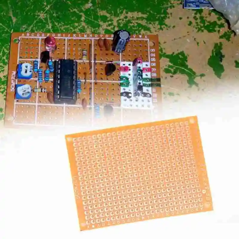 1PC 5*7CM Single-sided Universal DIY Paper PCB Board Circuit Electricity Boards Experiment K5L1
1PC 5*7CM Single-sided Universal DIY Paper PCB Board Circuit Electricity Boards Experiment K5L1