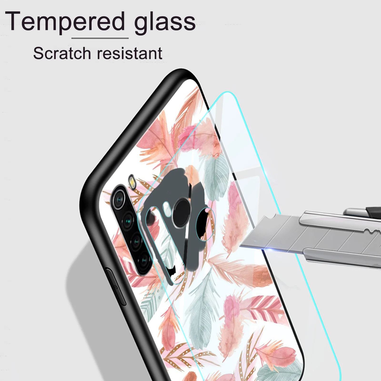 Feather Animal Phone Case for Xiaomi Redmi Note 9 8 7 8A 7A 8T 6 Pro Mi Note 10 9 9T 10T 8 Pro SE F1 Poco X3 Glass Cases Cover
Feather Animal Phone Case for Xiaomi Redmi Note 9 8 7 8A 7A 8T 6 Pro Mi Note 10 9 9T 10T 8 Pro SE F1 Poco X3 Glass Cases Cover