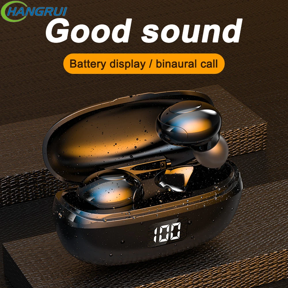 Wireless Bluetooth5.0 Sport Earphones Waterproof Heavy Bass TWS Noise reduction HiFi Headset With Led Display HKT-6 Earbuds
Wireless Bluetooth5.0 Sport Earphones Waterproof Heavy Bass TWS Noise reduction HiFi Headset With Led Display HKT-6 Earbuds