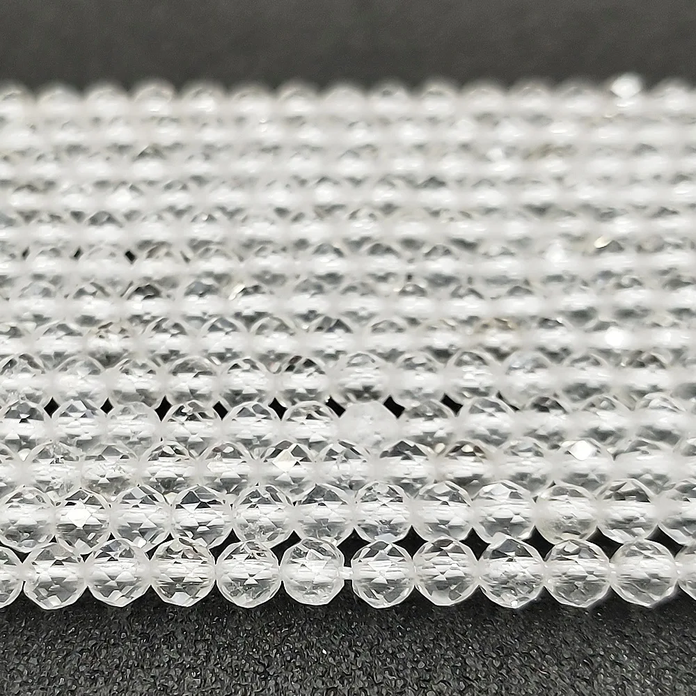Natural Stone White Crystal Loose Beads Beaded 2mm Round Bead Making DIY Bracelet Necklace Earrings Jewelry Accessories
Natural Stone White Crystal Loose Beads Beaded 2mm Round Bead Making DIY Bracelet Necklace Earrings Jewelry Accessories