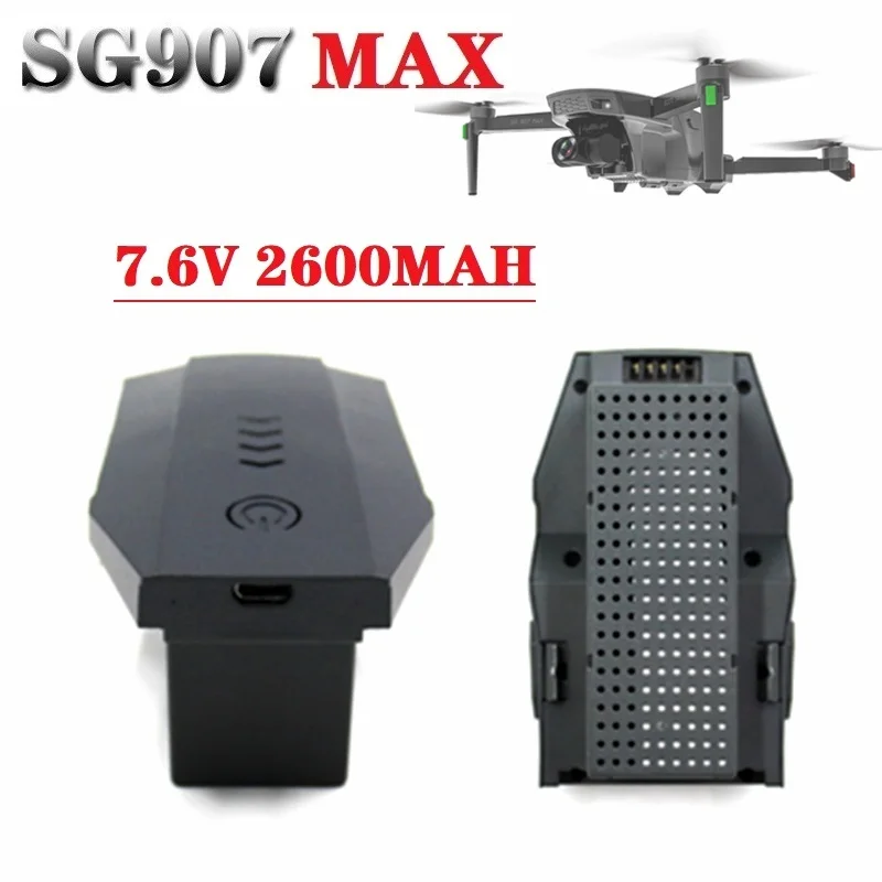 

Original 7.6V 2600mAh rechargeable battery For SG907MAX SG-907 MAX 5G GPS Smart Anti-Shake RC Quadcopter Drone Spare Parts