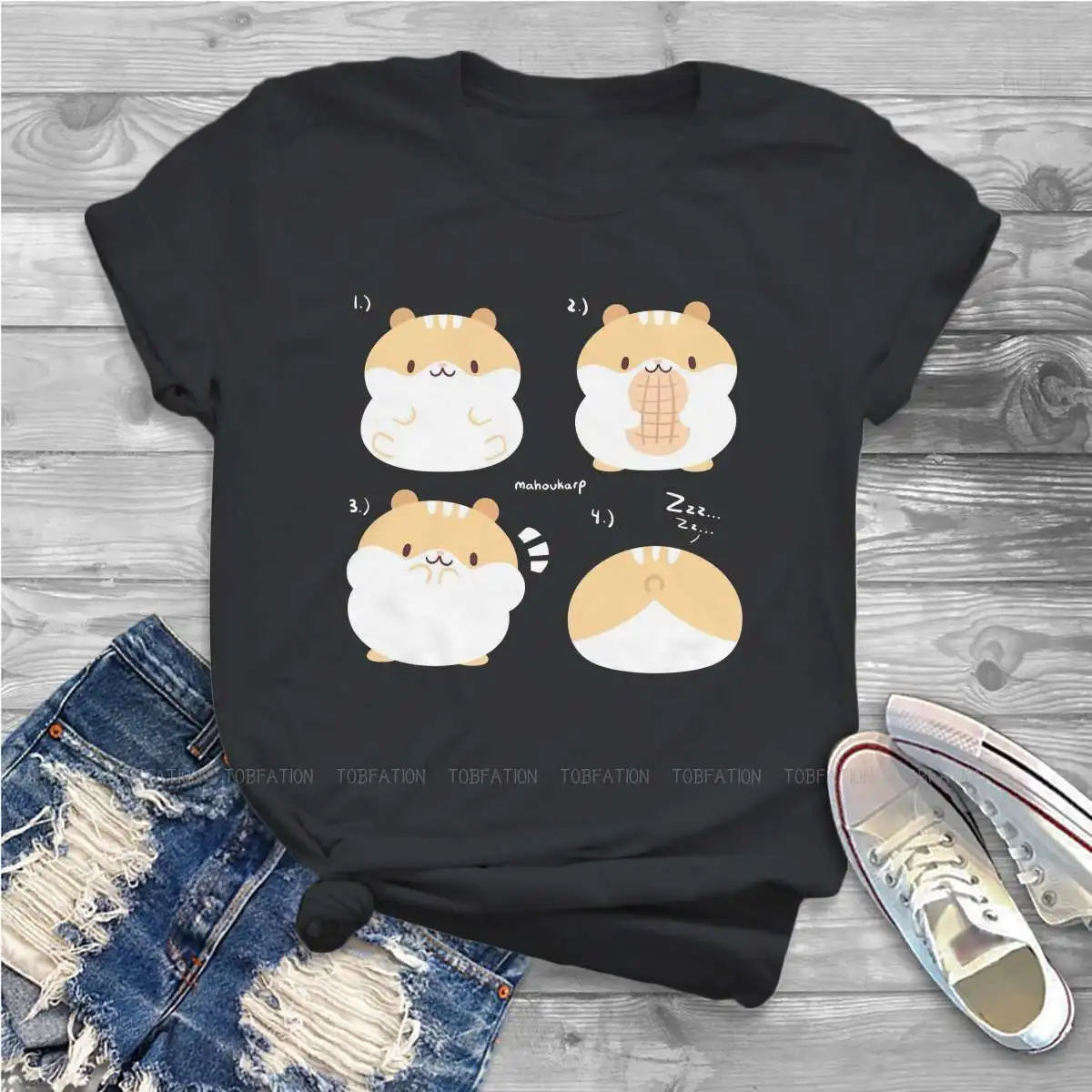 Daily Routine Cute Girls Women T-Shirt Kawaii Hamster Tiny Animal Blusas Harajuku Casual Short Sleeve Vintage Oversized Tops
Daily Routine Cute Girls Women T-Shirt Kawaii Hamster Tiny Animal Blusas Harajuku Casual Short Sleeve Vintage Oversized Tops