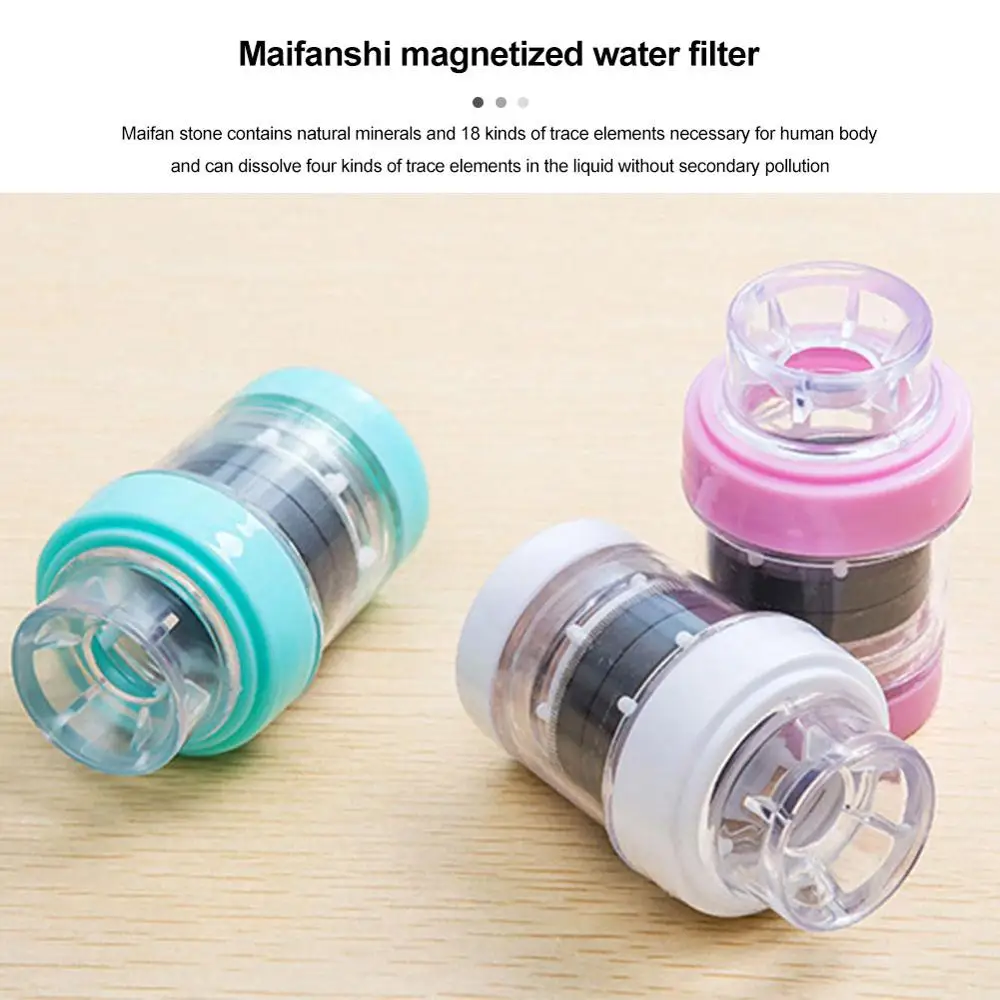 Kitchen Household Faucet Magnetized Water Filter Purifier Drinking Water Transparent In-line tap Water Pre-purifier
Kitchen Household Faucet Magnetized Water Filter Purifier Drinking Water Transparent In-line tap Water Pre-purifier