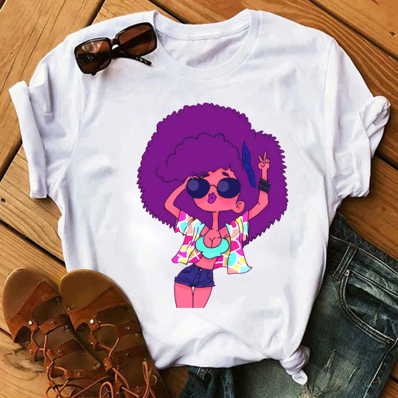 Fashion Women Tshirt Cute Tee Shirts Harajuku Ullzang Tops T-shirt Female White T-shirts Clothi Melanin Black Girl Tshirt Summer
Fashion Women Tshirt Cute Tee Shirts Harajuku Ullzang Tops T-shirt Female White T-shirts Clothi Melanin Black Girl Tshirt Summer