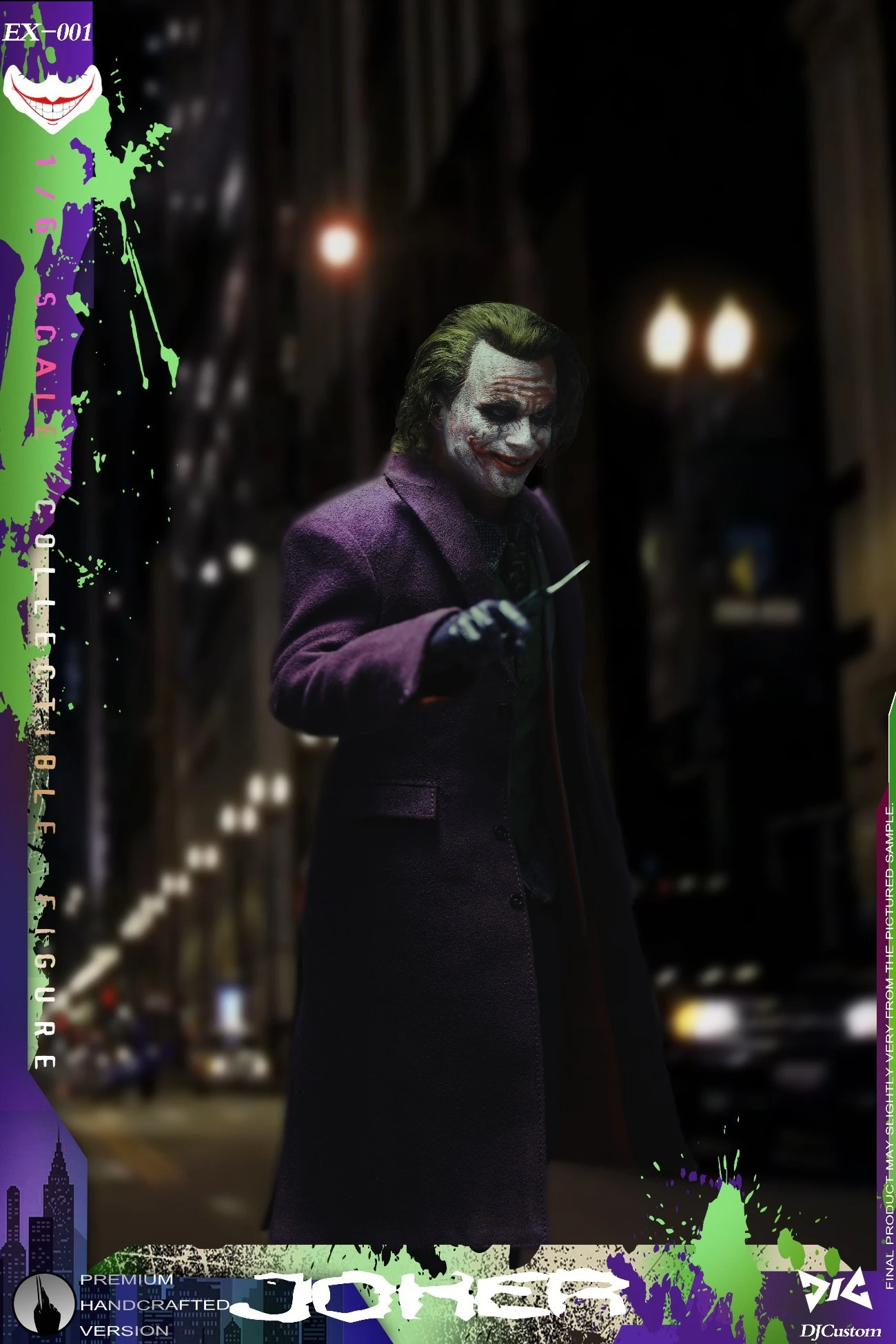 In Stock EX001 1/6 Interrogation Clown Full Set Action Figure Joker 12 Inch Figure For Collection
In Stock EX001 1/6 Interrogation Clown Full Set Action Figure Joker 12 Inch Figure For Collection