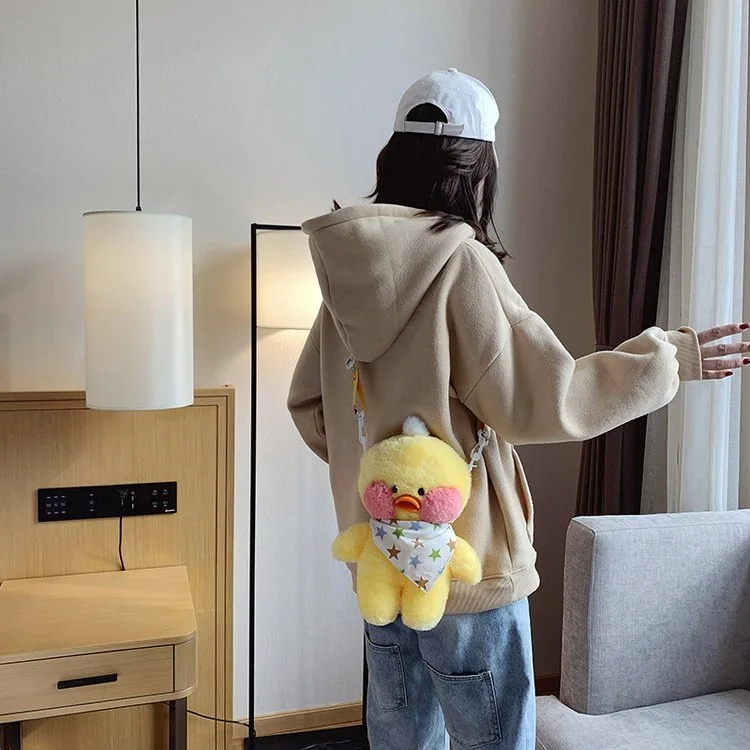 Kawaii Duck Toy Plush Shoulder Bag Cartoon Toys Stuffed Crossbody Bag Doll Shoulder School Bag for Girls Gift
Kawaii Duck Toy Plush Shoulder Bag Cartoon Toys Stuffed Crossbody Bag Doll Shoulder School Bag for Girls Gift