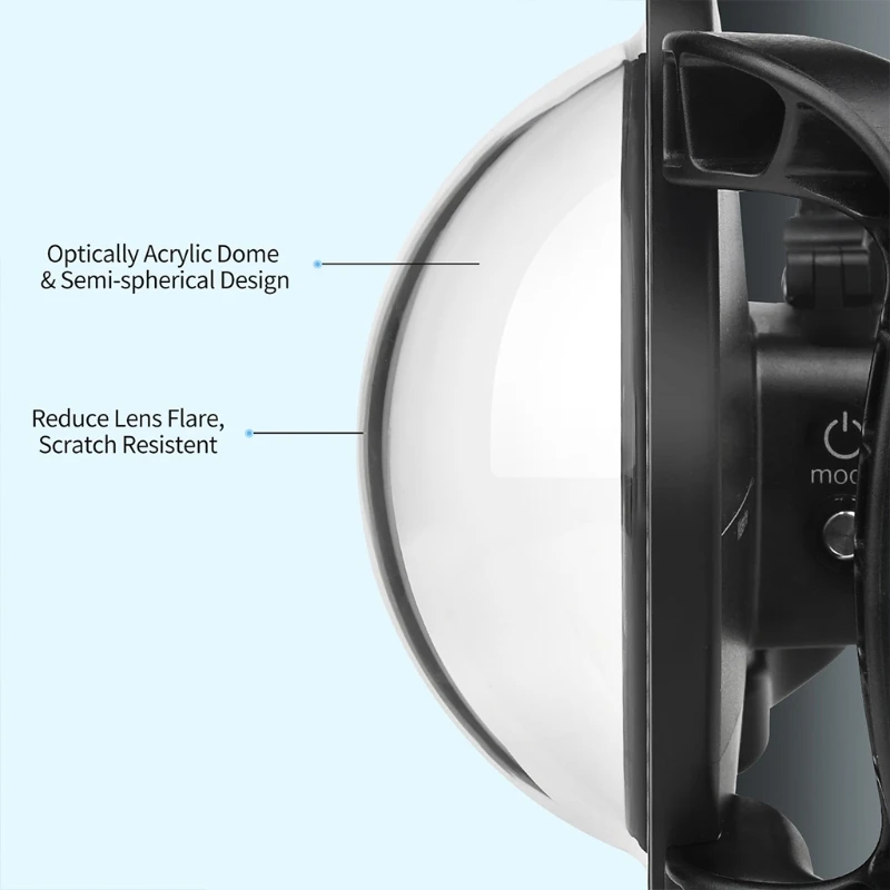 B2RC Dual Handle Stabilizer Grip Dome Port for Hero 9 Sport Camera Action Camera-integrated Design,Waterproof
B2RC Dual Handle Stabilizer Grip Dome Port for Hero 9 Sport Camera Action Camera-integrated Design,Waterproof