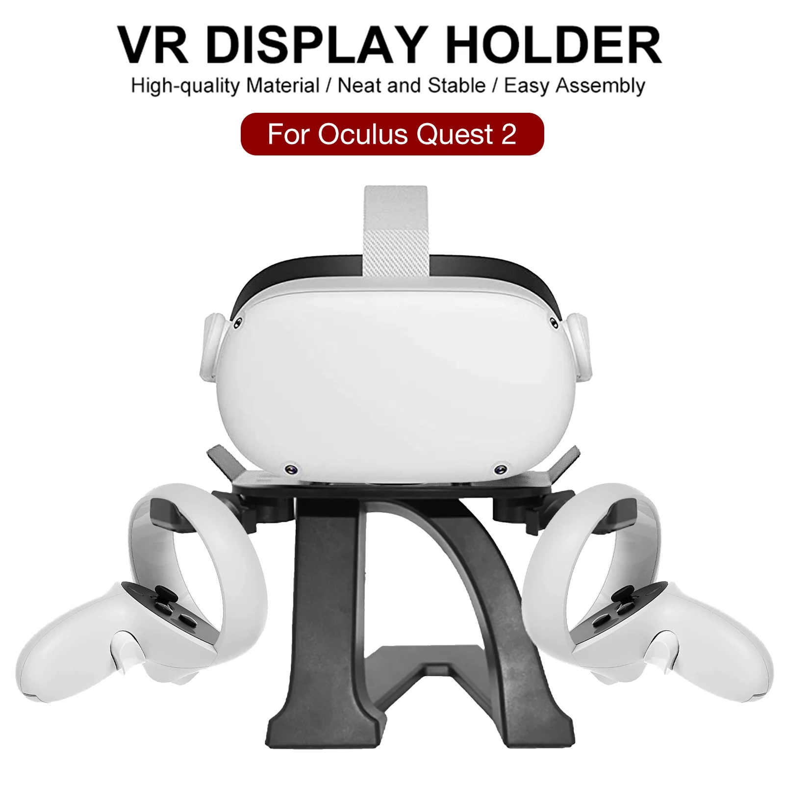 VR Stand For Oculus Quest 2 VR Headset Display Holder Game Controller Storage Mount For Oculus Quest 1/2 Rift S Accessories
VR Stand For Oculus Quest 2 VR Headset Display Holder Game Controller Storage Mount For Oculus Quest 1/2 Rift S Accessories