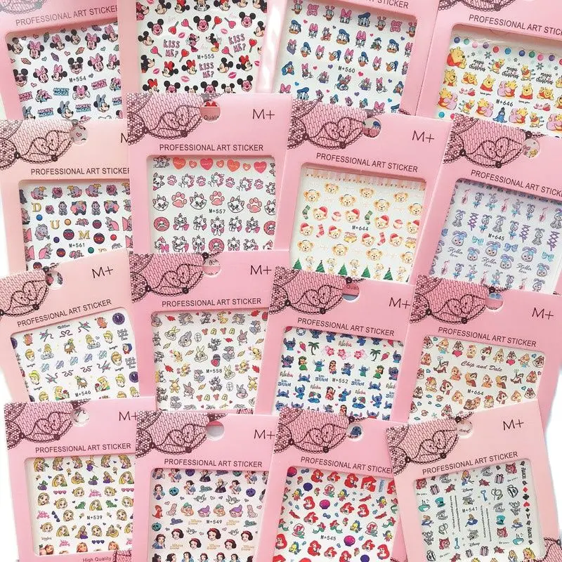 Disney Cartoon Cute Children Finger Nails Feet Nail Stickers Mickey Snow White Belle Mermaid Pooh Chip'n' Dale Marie Cat Sticker
Disney Cartoon Cute Children Finger Nails Feet Nail Stickers Mickey Snow White Belle Mermaid Pooh Chip'n' Dale Marie Cat Sticker