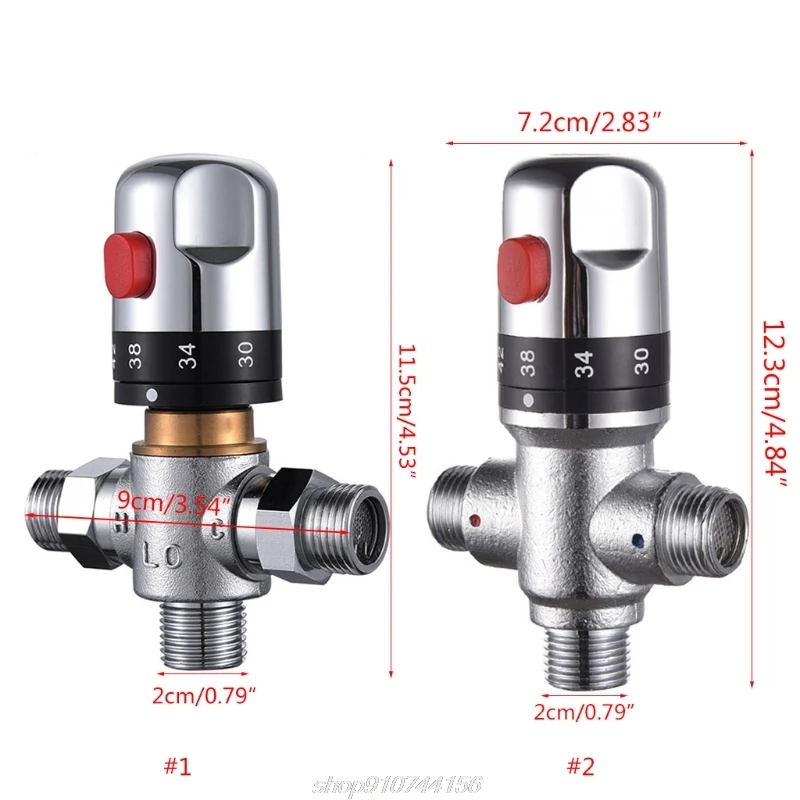 Brass Thermostatic Mixer Water Temperature Control Bathroom Faucet Valve for Home Bath Shower System J16 21 Dropship
Brass Thermostatic Mixer Water Temperature Control Bathroom Faucet Valve for Home Bath Shower System J16 21 Dropship