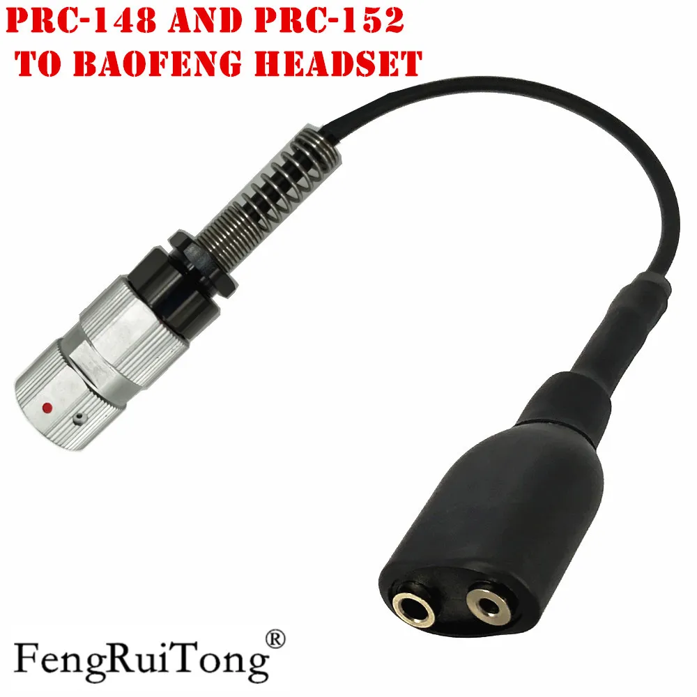 Тактическая гарнитура baofeng 2pin адаптер для 6 контактного к K типа 6p контактный 2