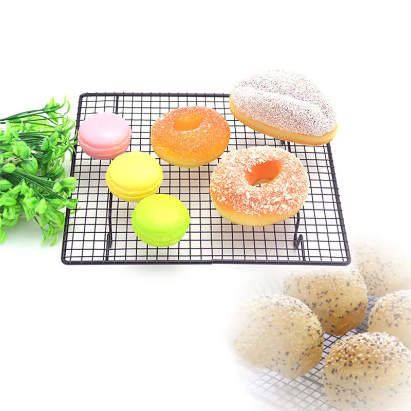 Stainless Steel Cooling Rack Wire Grid Cake Food Rack Oven Safe Kitchen Baking Pizza Bread Barbecue Holder Shelf
Stainless Steel Cooling Rack Wire Grid Cake Food Rack Oven Safe Kitchen Baking Pizza Bread Barbecue Holder Shelf