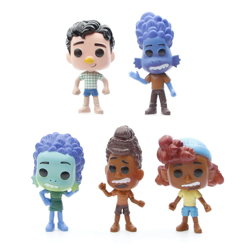 Disney 5pcs Luca Q Version Little Sea Monster Alberto Doll Model Toys Hobbies Action Figures Holiday Gift for Children
Disney 5pcs Luca Q Version Little Sea Monster Alberto Doll Model Toys Hobbies Action Figures Holiday Gift for Children