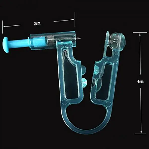 Hot 1PC Disposable Safety Ear Piercing Tool Pistol Plug Stud Earrings Tool Ear Piercing Body Jewelry
Hot 1PC Disposable Safety Ear Piercing Tool Pistol Plug Stud Earrings Tool Ear Piercing Body Jewelry