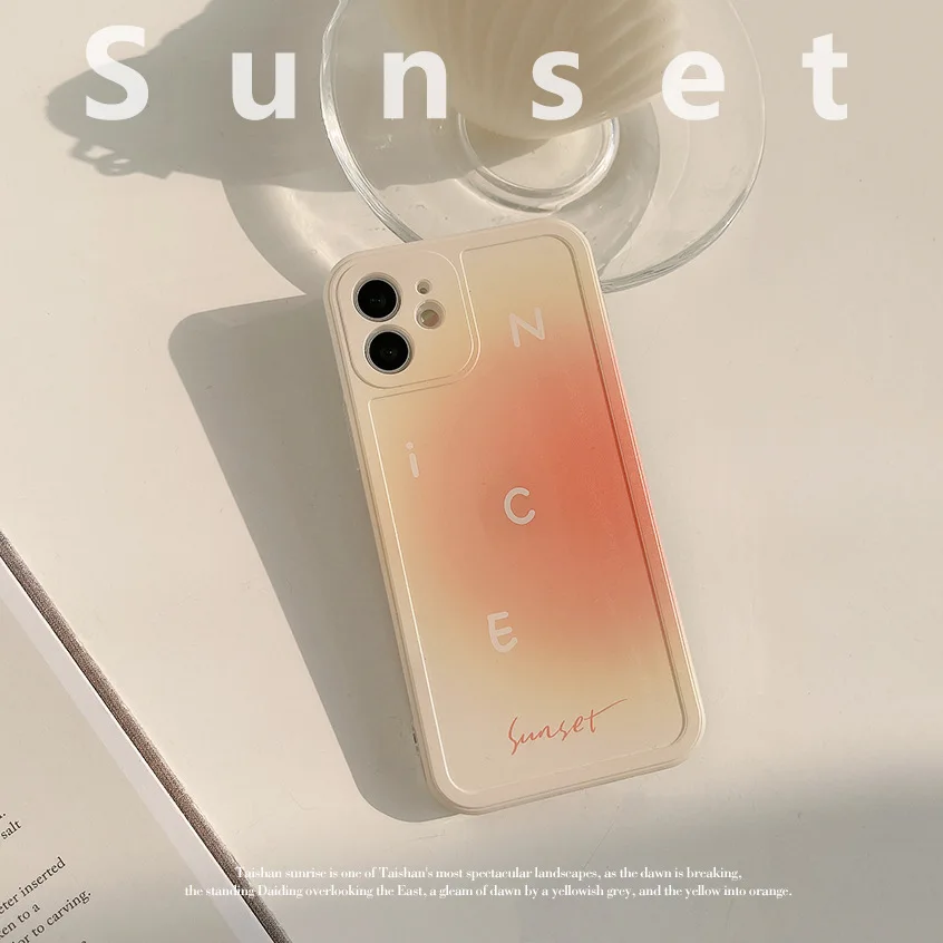 2021 INS Popular Gradient Sunset Cover Case For iPhone 12 12Pro 12Mini 12ProMax 11 11Pro 11ProMax SE2020 8 7Plus 8Plus XR XSMAX
2021 INS Popular Gradient Sunset Cover Case For iPhone 12 12Pro 12Mini 12ProMax 11 11Pro 11ProMax SE2020 8 7Plus 8Plus XR XSMAX