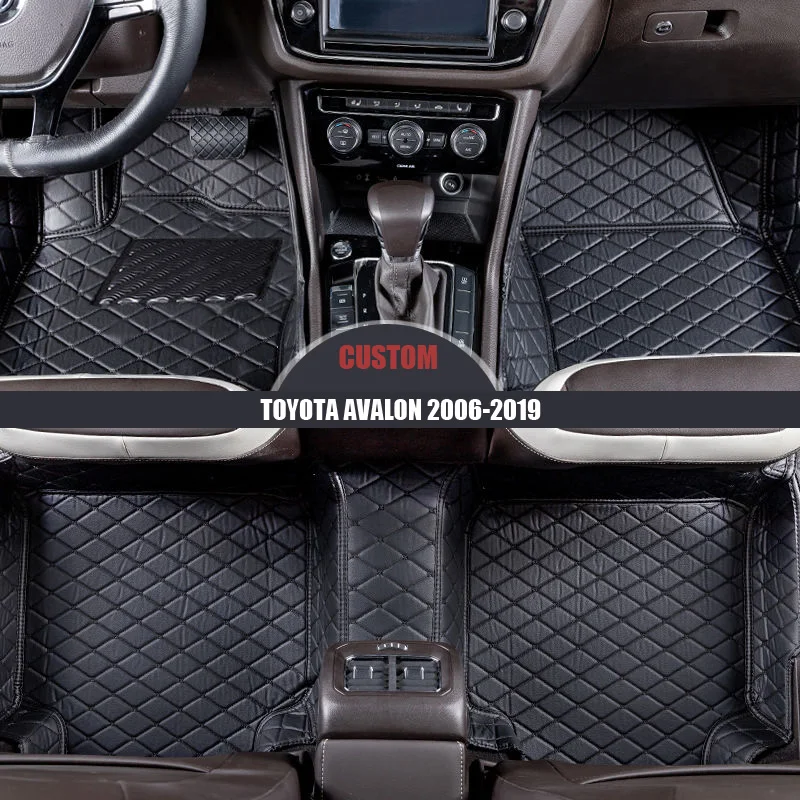 Custom leather Car Floor Mats For TOYOTA Avalon 2006-2014 2015 2016 2017 2018 2019 Custom auto carpet waterproof car accessories
Custom leather Car Floor Mats For TOYOTA Avalon 2006-2014 2015 2016 2017 2018 2019 Custom auto carpet waterproof car accessories