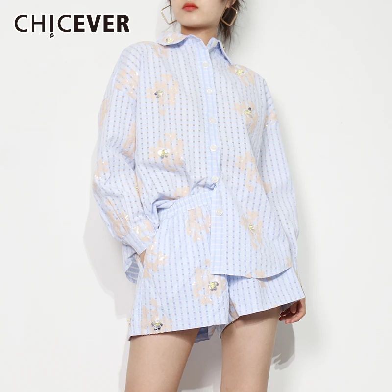CHICEVER корейский комплект из двух предметов с открытой спиной для женщин, топы с длинными рукавами и лацканами, шорты с высокой талией, элеган...
CHICEVER корейский комплект из двух предметов с открытой спиной для женщин, топы с длинными рукавами и лацканами, шорты с высокой талией, элеган...