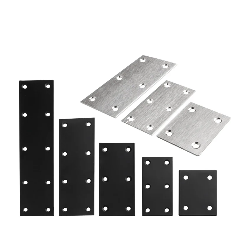1pc Black Strip Plate aluminum connector fastener 2020 3030 4040 6060 8080 2/3/ 4 Hole Angle Connector Aluminum Mount Plate
1pc Black Strip Plate aluminum connector fastener 2020 3030 4040 6060 8080 2/3/ 4 Hole Angle Connector Aluminum Mount Plate