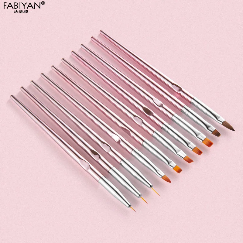 10Pcs/Set Nail Art Acrylic UV Gel Extension Brushes Kit Lines Liner Flower Painting Carving Drawing Pen Manicure Tools
10Pcs/Set Nail Art Acrylic UV Gel Extension Brushes Kit Lines Liner Flower Painting Carving Drawing Pen Manicure Tools