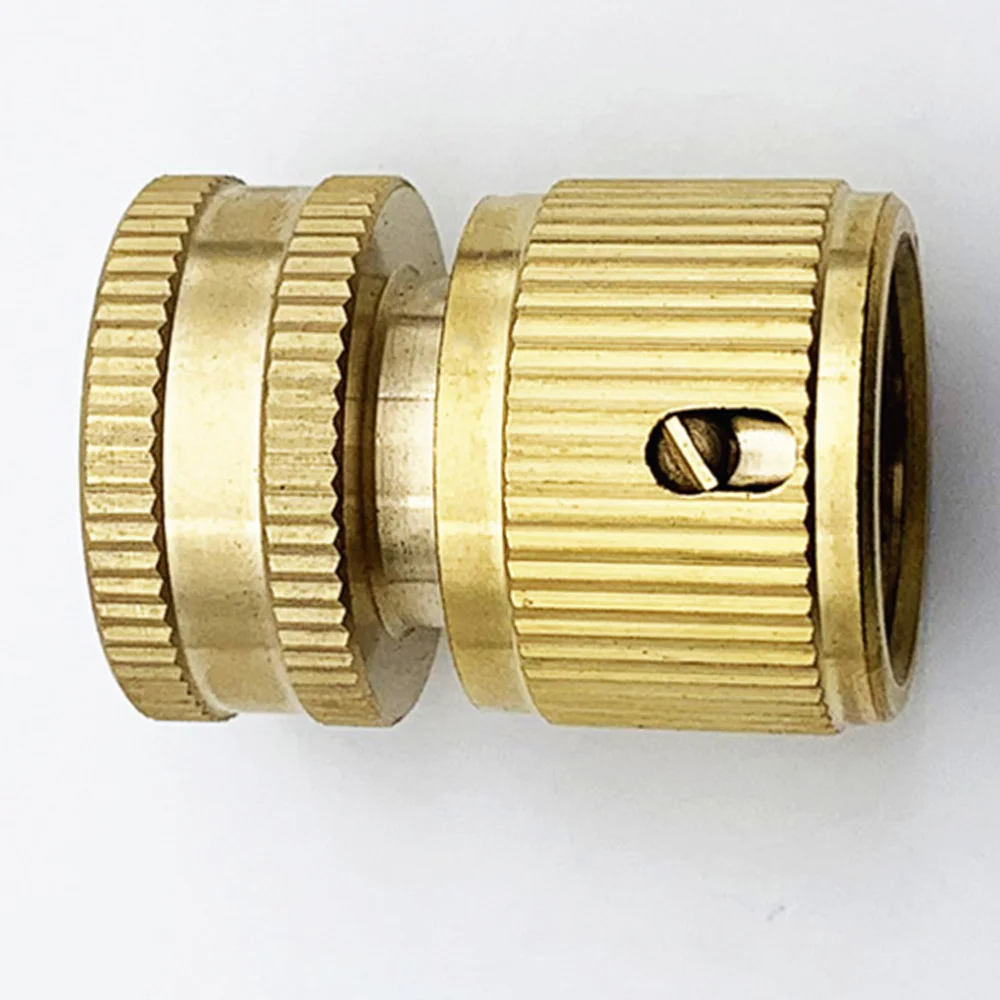 2 Sets Garden Hose Brass Quick Connector Garden Hose Fitting Water Hose Connectors 3/4 Inch External Thread Female and Internal
2 Sets Garden Hose Brass Quick Connector Garden Hose Fitting Water Hose Connectors 3/4 Inch External Thread Female and Internal