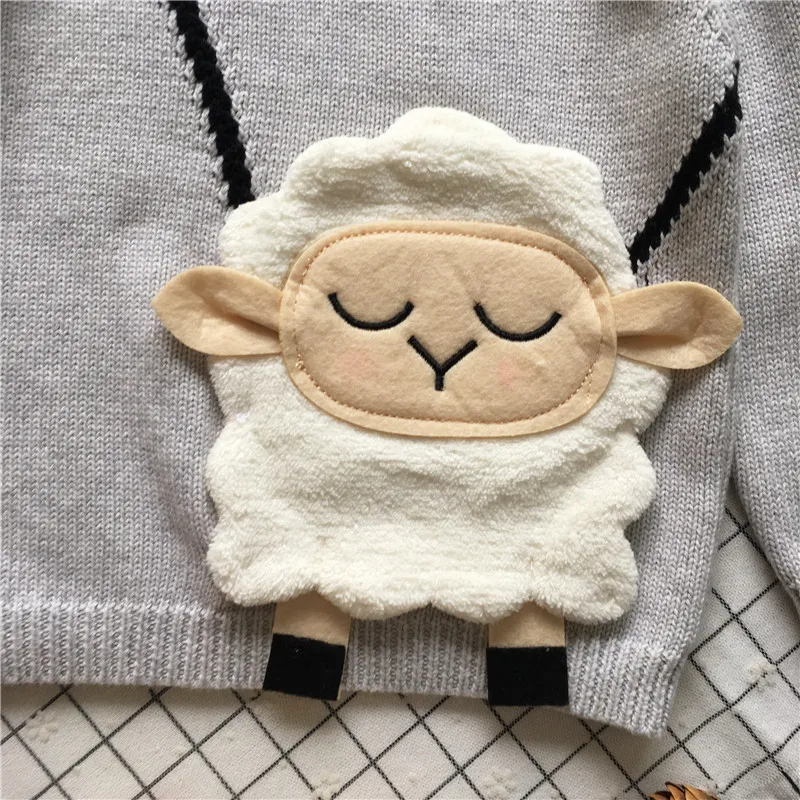 Осенне-зимняя одежда Tonytaobaby новый стиль свитер из чистого хлопка ручной работы