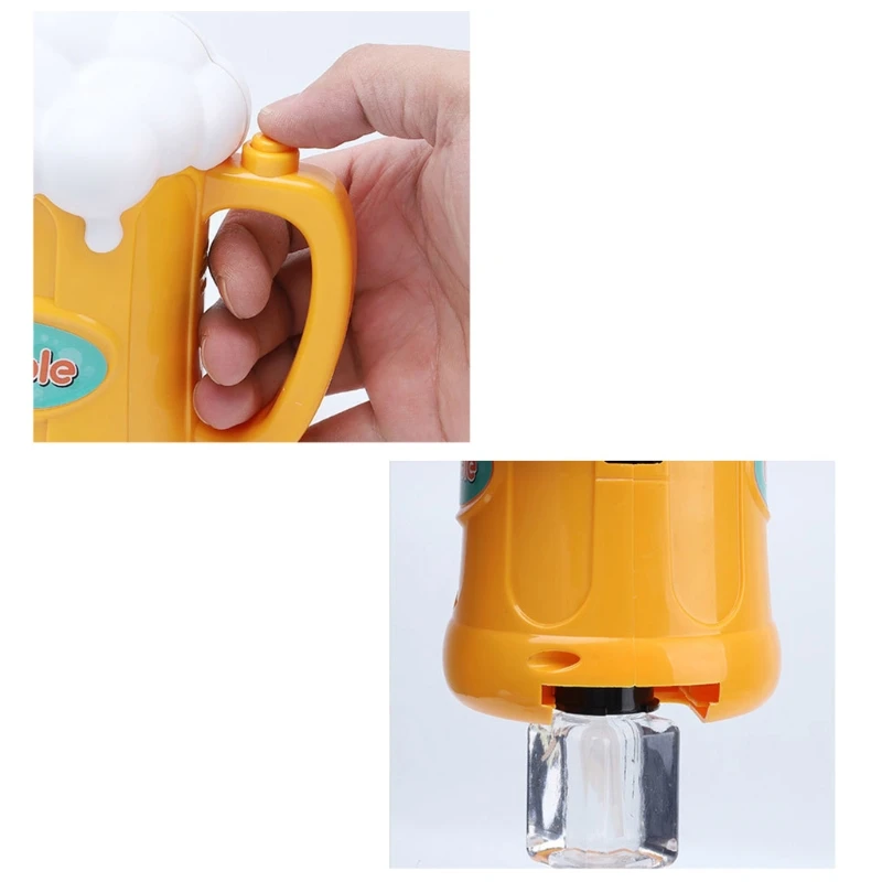 Outdoor Cute Bubble Maker Education Toy Playing Toys Beer Mug Bubble Blowing Machine Bubble Maker Tub Toy for Baby Kids
Outdoor Cute Bubble Maker Education Toy Playing Toys Beer Mug Bubble Blowing Machine Bubble Maker Tub Toy for Baby Kids