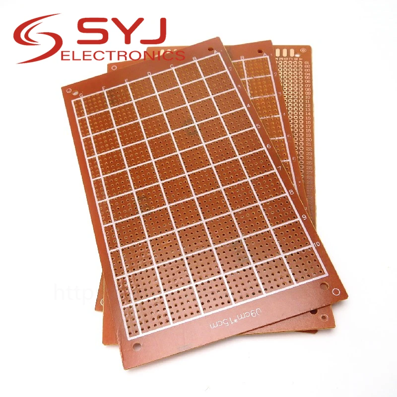 2 шт. / Лот 9x15 см 9 * 15 DIY прототип бумаги PCB Универсальная экспериментальная