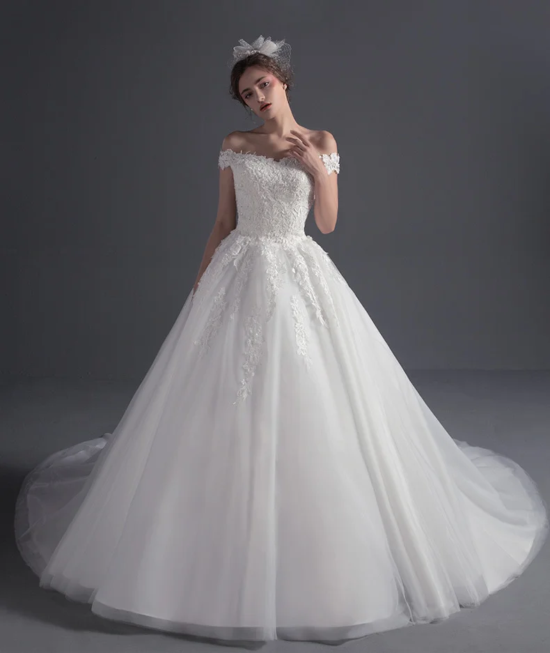 Princess Bridal Wedding Dress Corset Lace Up Back Strandjurk 2021 New Mariage Off The Shoulder Beaded Wedding Gowns
Princess Bridal Wedding Dress Corset Lace Up Back Strandjurk 2021 New Mariage Off The Shoulder Beaded Wedding Gowns