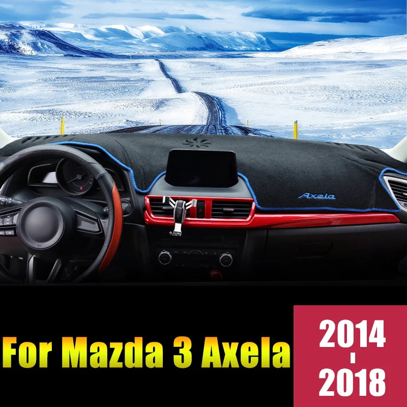 Для Mazda 3 BM Axela 2014 2015 2016 2017 2018 приборной панели автомобиля крышка избежать