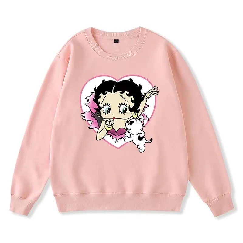 80s 90s American Vintage Cartoon Print Girl's Pullover Autumn Thick Warm Long Sleeve Hoodies Plus Size Loose Women Sweatshirts
80s 90s American Vintage Cartoon Print Girl's Pullover Autumn Thick Warm Long Sleeve Hoodies Plus Size Loose Women Sweatshirts