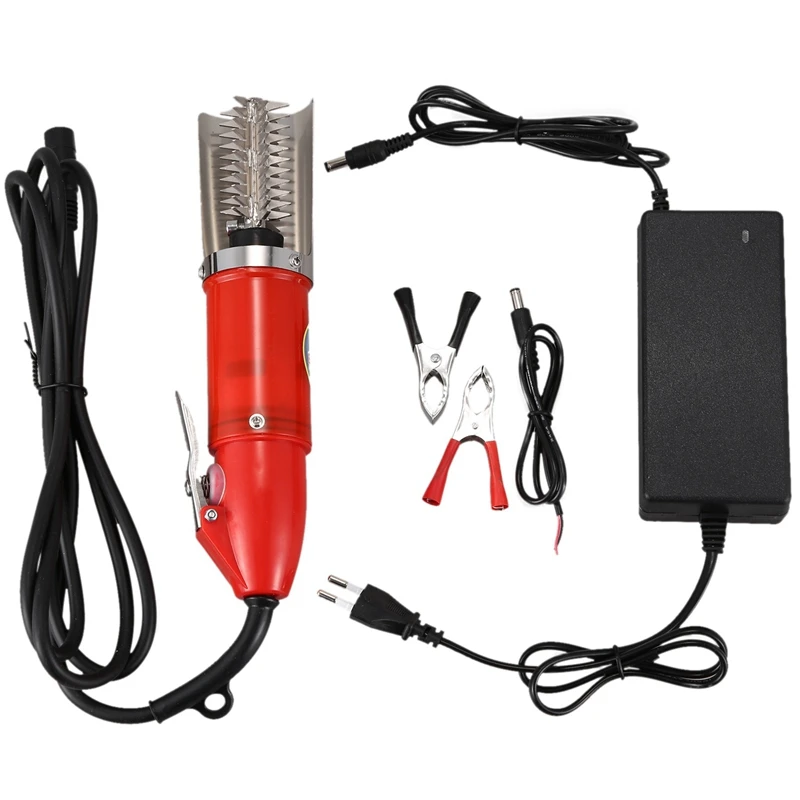 120W Waterproof Electric Fish Scale Scraper Fishing Scalers Clean Easy Fish Stripper Remover Cleaner Tool Charging Adapter,Eu Pl
120W Waterproof Electric Fish Scale Scraper Fishing Scalers Clean Easy Fish Stripper Remover Cleaner Tool Charging Adapter,Eu Pl