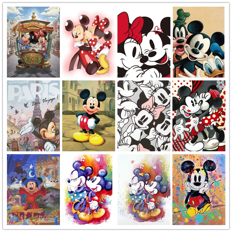 5D DIY Diamond Painting Disney Mickey Minnie Animal Cartoon Mosaic Set Children Art Full Square Round Embroidery Home Decor Gift
5D DIY Diamond Painting Disney Mickey Minnie Animal Cartoon Mosaic Set Children Art Full Square Round Embroidery Home Decor Gift
