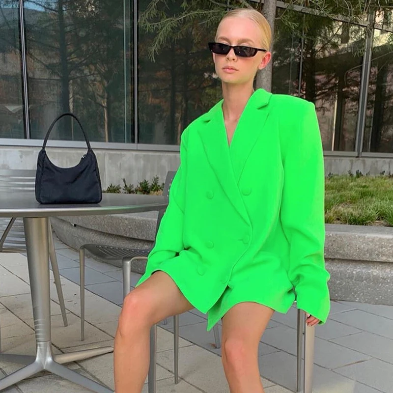 2020 autumn new loose business wear street style temperament mid-length suit all-match bag hip jacket women
2020 autumn new loose business wear street style temperament mid-length suit all-match bag hip jacket women