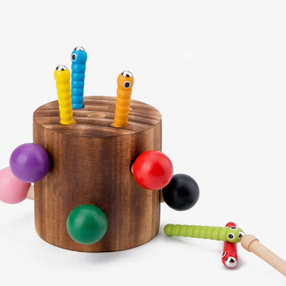 1 Set Cartoon Magnetic Mushroom Worm Catch Kid Wooden Catch Bug Game
1 Set Cartoon Magnetic Mushroom Worm Catch Kid Wooden Catch Bug Game