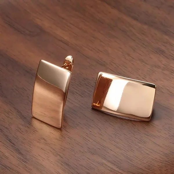 Fashion Women's Rose Gold Personalized Rectangular Adjustable Earrings Bride Engagement Anniversary Gift Jewelry Collection
Fashion Women's Rose Gold Personalized Rectangular Adjustable Earrings Bride Engagement Anniversary Gift Jewelry Collection